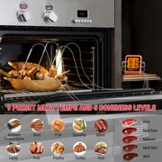 ThermoPro 650 ft Bluetooth Meat Thermometer with 4 Color-Coded Probes, Wireless Meat Thermometer