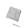 thumbnail image 2 of TABLETREANDS Lona Impermeable De Pe Color Plata Para Protección En Camping Y Exteriores, 2 of 5