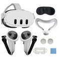thumbnail image 4 of Controller Cover Case for Meta Quest3 VR Headset Grip Protector White, 4 of 5