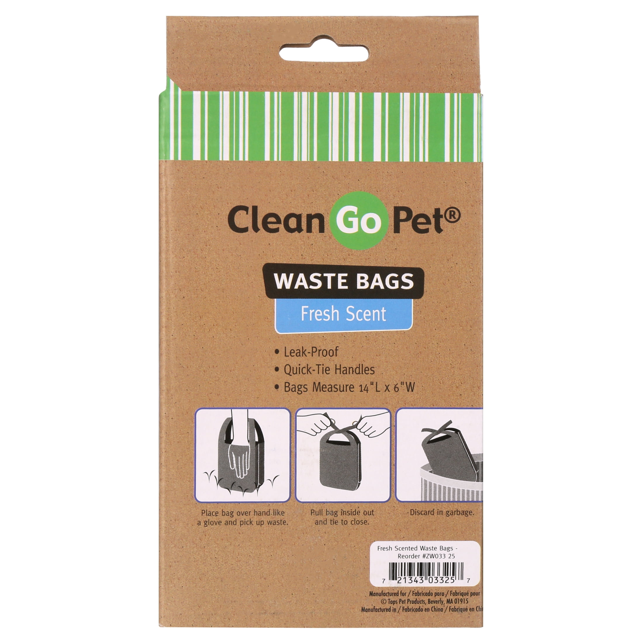 Signature Pet Care Waste Bag Fresh Scent (6 pk x 15 ct)