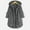 Z-152Grey, variant on FAOWME Women's Fuzzy Hooded Coat With Pockets Long Sleeve Solid Color Buttons Comfortable Fashion Jacket For Autumn Winter Daily Wear,Beige,L
