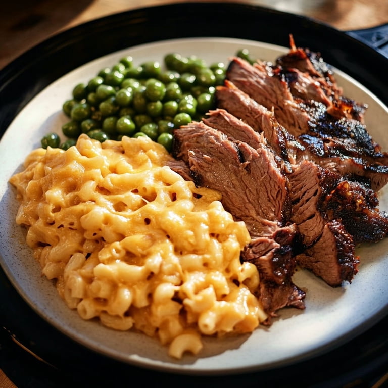 Chef Grumpy Butcher Frozen Meals: Smoked Beef Brisket With Mac
