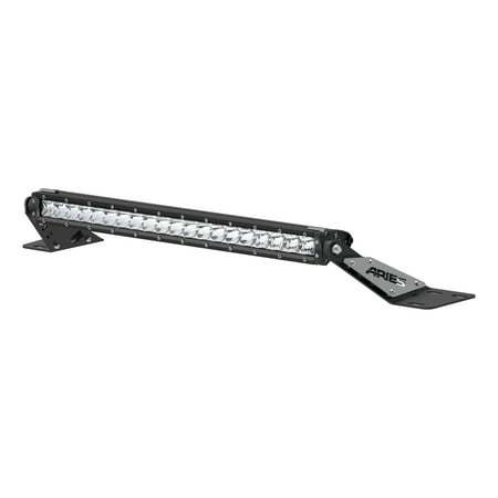 ARIES 1501302 20-Inch LED Light Bar for Jeep Wrangler TJ, Hood Mount Brackets, 9,800-Lumen Combo Beam Fits select: 1997-2003 JEEP WRANGLER / TJ, 2004-2006 JEEP WRANGLER / TJ X