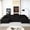 Black, variant on Vanress 124 Inch U Shaped Modular Sectional Sofa, Modern Corduroy Boneless Sofa for Living Room, Upholstered Deep Seat Cloud Sofas Couches, No Assembly Required, Black