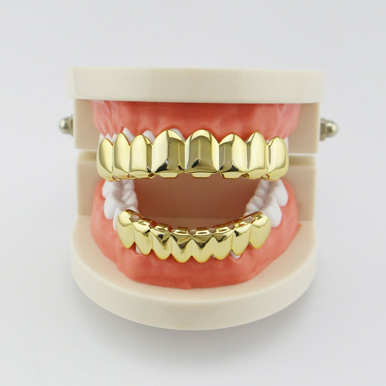 Buy Grillz Online: Order Gold & Silver Teeth - Custom Gold Grillz