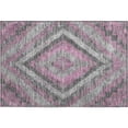 thumbnail image 2 of Addison Rugs Mayfield Premium Machine Washable Transitional Aztec Blush Rectangle Rug, 1'8" x 2'6", 2 of 6