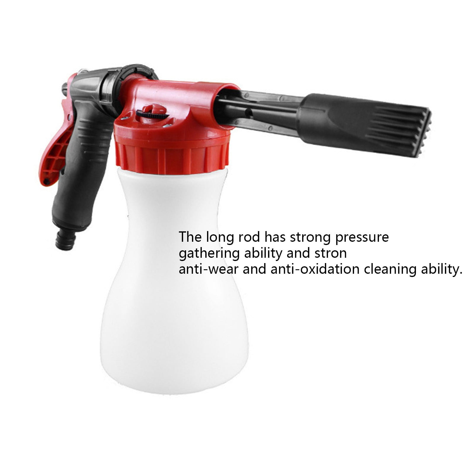 PRINxy Car Wash Foam Guns-Car Foam Sprayer Foam Garden Hose Spray Foam Guns Cleaner Car Wash Kit Car Accessories For Men Red
