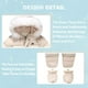 thumbnail image 3 of Traje de nieve de invierno para bebé, mono, prendas de vestir, con capucha, Footie para niños pequeños Xemadio CJWUS-6192, 3 of 7