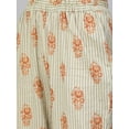 thumbnail image 3 of Idalia Rust Kurta With Printed Pants And Dupatta, 3 of 5