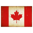 thumbnail image 1 of Canadian Flag Wooden Sign Wall Decor, 1 of 1