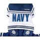 thumbnail image 4 of Boys Navy Captain Outfit Jumpsuit Sailor Outfit Small Dog Cat Puppy T-Shirt with Pants Chihuahua Outfit M, 4 of 4