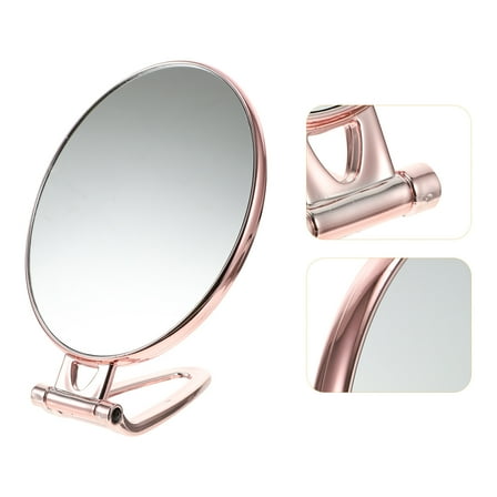 OUNONA Magnifying Double Side Hand Makeup Mirror Folding Handheld Vanity Mirror