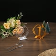 thumbnail image 5 of Unique Bargains Acrylic Number Table Sign Place Cards with Stands Silver Tone 120 for Wedding Events Parties Centerpieces, 5 of 5