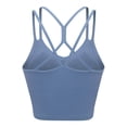 thumbnail image 3 of Tinglu Sling Tube Top Fitness Yoga Vest Pads Wrapped Chest Tank Tops Sport Bras, 3 of 8
