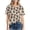ZD-Beige—Womens Summer Tops, variant on AGWOLF Game Day Mom Shirts for Women Plus Size Short Sleeve T-Shirt Casual Summer Football Sports Season T Shirt Funny Graphic Tee Brown S
