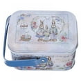thumbnail image 1 of Easter Portable Candy Jar, Elegant Cookie Jar,Tin Metal Empty Jars Cookie Box Candy Storage Containers, Easter Gift Box Decor with Lids and Handle for Easter Decoration Holiday Party Supplies, 1 of 5