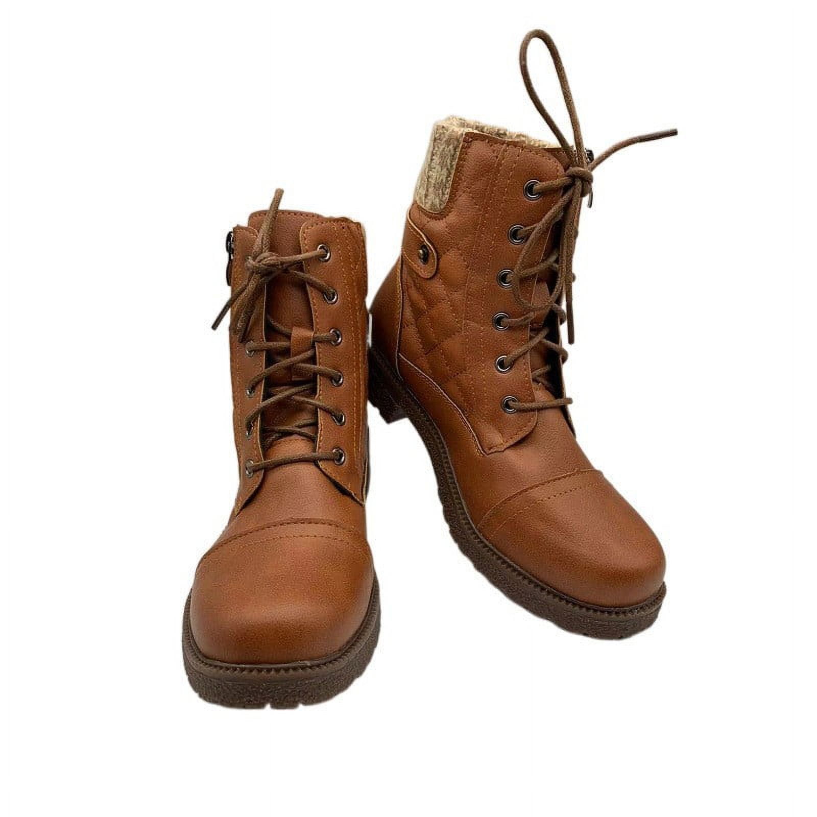 Summer Saving Clearance AXXD 2024 Comfort Ladies Middle Mid Calf Boots Christmas For White Shoes For Women Cowboy Boots For Women Packer Boots For Clearence