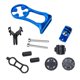 thumbnail image 2 of 1 Juego de soporte para ordenador de bicicleta, soporte para , soporte para cronómetro, soporte para ímetro, manillar para , soporte , azul Baoblaze Adaptador de ordenador de bicicleta, 2 of 8