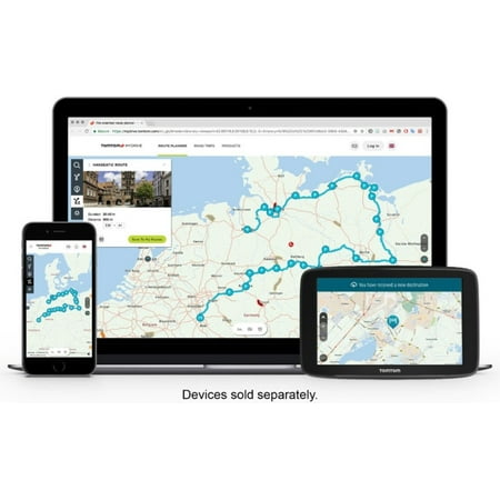 TomTom - GO COMFORT 6" GPS with Built-In Bluetooth, Map and Traffic Updates - Black