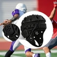 thumbnail image 6 of Rugby Helmet Headguard Protective Cap Adjustable Lightweight Foam Padding for Adult Football Soccer, 6 of 9