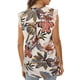 thumbnail image 3 of Txlixc, camisetas sin mangas de verano para mujer, sin mangas, lisas/flores/hojas, camisas de encaje con cuello en V, chaleco informal suelto para mujer Txlixc  Estilo de ocio, 3 of 5