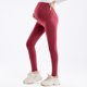 thumbnail image 5 of Amzcrzy 2PC Leggings premamá color liso por encima de la barriga clásicos largo completo cómodos suaves yoga ejercicio informal S-XL Oro, 5 of 6