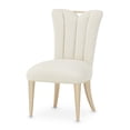 thumbnail image 4 of Michael Amini La Rachelle Dining Side Chair in Champagne Ivory Jacquard Set of 2, 4 of 13