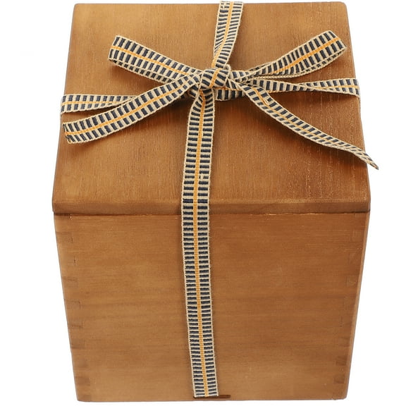 unbranded  Teacup Gift Wooden Box Organizers and Storage Boxes for Presents Mug Vases Bride Light Brown