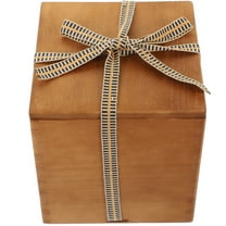 unbranded Teacup Gift Wooden Box Organizers and Storage Boxes for Presents Mug Vases Bride Light Brown