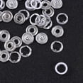 thumbnail image 2 of ifundom Hollow Five Claw Buckles Prong Buttons White for Sewing Use 60Sets, 2 of 6