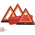 thumbnail image 4 of Deflecto, DEF73071100, Emergency Warning Triangle Kit, 1 Each, Orange,Red, 4 of 6
