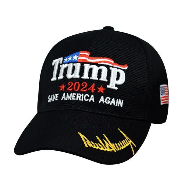 Béisbol Trump 2024 Con Visera Ajustable Save America Again para Hombres Y Mujeres