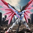 thumbnail image 5 of Gundam model Hobby Strike Freedom Gundam Seed Destiny Mobile Suit Model Kit （Fate - Wings of Light）Transforming Mech Handheld Assembly Large Class Robot, 5 of 5