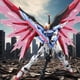 thumbnail image 5 of Gundam model Hobby Strike Freedom Gundam Seed Destiny Mobile Suit Model Kit （Fate - Wings of Light）Transforming Mech Handheld Assembly Large Class Robot, 5 of 5