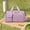 Purple, variant on Blukids Women Cherry Print Tote Bag Cute Strawberry Corduroy Tote Bag with Multi Pockets Top-handle Crossbody Handbag(Black)