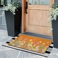 thumbnail image 2 of Tulip Floral Butterfly Coir Door Mat for Front Door, Spring Sumeer Flowers Outdoor Welcome Mats for Entrance,Garden,RV,Patio,Home Porch Decor Doormat 30x17 Inch, 2 of 6