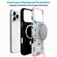 thumbnail image 3 of SKLYDDI Funda para iPhone 13 Pro Max Estampado Floral Bonito, Compatible con MagSafe, 3 of 7