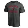 thumbnail image 2 of Men's Fanatics Heather Charcoal Arizona Cardinals Victory Arch T-Shirt, 2 of 3