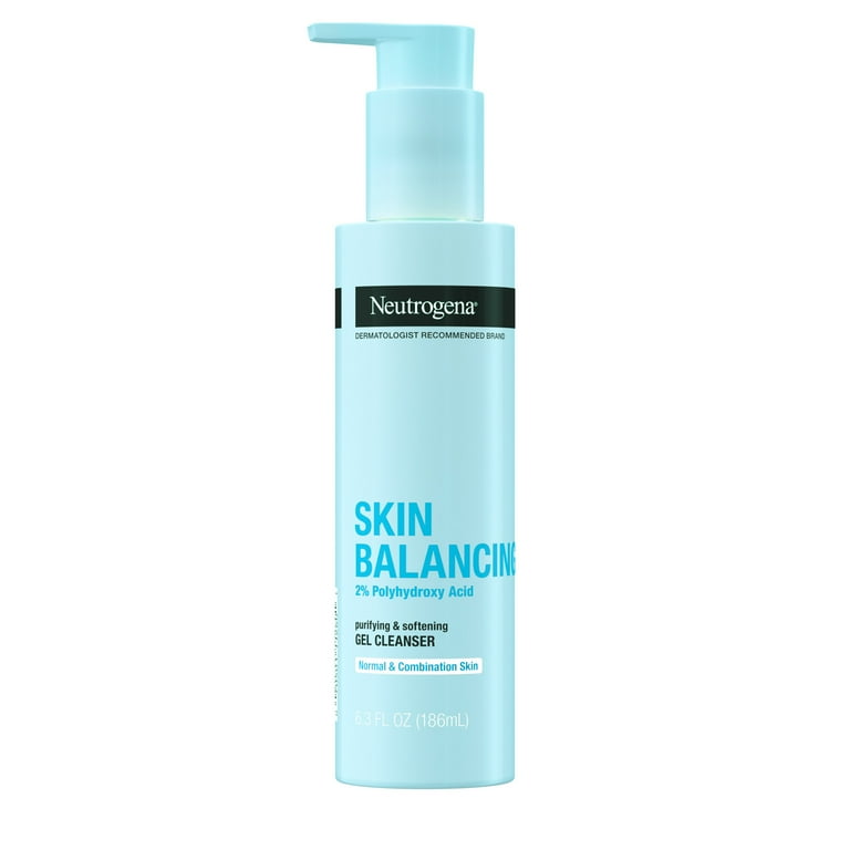 Neutrogena Skin Balancing Face Wash Gel Cleanser with 2