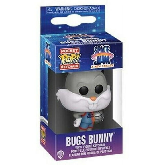 FUNKO POP! KEYCHAIN: Space Jam - Bugs Bunny [New Toy]