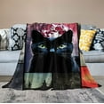thumbnail image 2 of Nawypu Black Cat Blanket for Kids Teens Adults, Soft Lightweight Cozy Flannel Throw Blanket Cat Gifts for Women Men Girls -Size ), 2 of 6