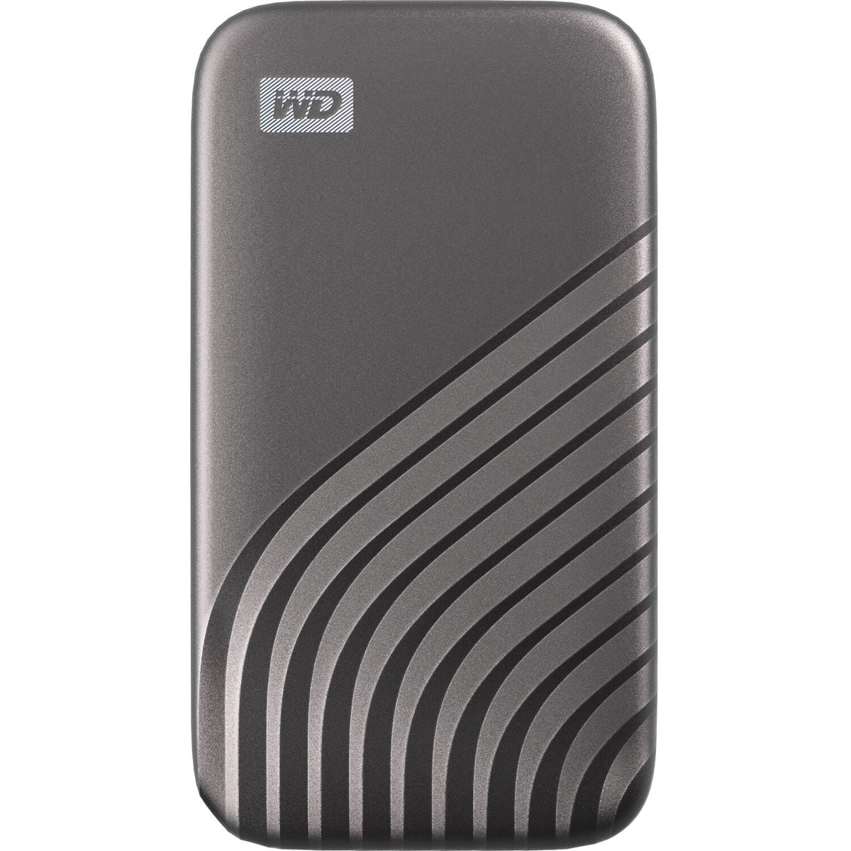 WD My Passport SSD 4TB シルバー WD 4TB My Passport SSD, Portable Backup Storage for PC