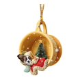 thumbnail image 4 of Adorno Colgante de Perro de Navidad Soledad 2 Piezas Acrílico, 4 of 10