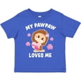 thumbnail image 3 of Inktastic My Pawpaw Loves Me with Bigfoot Girls Toddler T-Shirt, 3 of 5