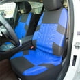 thumbnail image 3 of Graflsoa 5-Piece Car Seat Cover Set with Embossed Design, Blue, Fits 5-Seat Vehicles, Includes Front and Rear Covers, Lightweight and Durable, 3 of 3