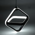 thumbnail image 5 of Novashion Modern 2-Light LED Dimmable Pendant Light with Acrylic Shade, 5 of 7