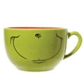 thumbnail image 2 of Enesco Grinch Bright Green and Red 18 Ounce Ceramic Double Sided Christmas Coffee Cup Mug, 2 of 2