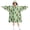 Bigfoot and Feather Green Pattern, variant on Bigfoot and Feather Green Pattern Lamb Fleece Blanket Hoodies for Teens ,Teens Oversize Sherpa Wearable Hooded Blanket Sweatshirt with Super Pockets