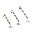 thumbnail image 3 of HEVIRGO 2Pcs 18/20/22mm Stainless Steel Quick Release Watch Strap Band Spring Bar Pin, 3 of 7
