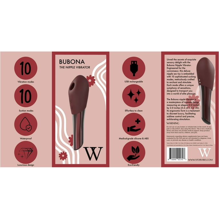 The Ultimate Nipple Vibrator - Bullet and Suction Vibrator by V For Vibes -  Walmart.com